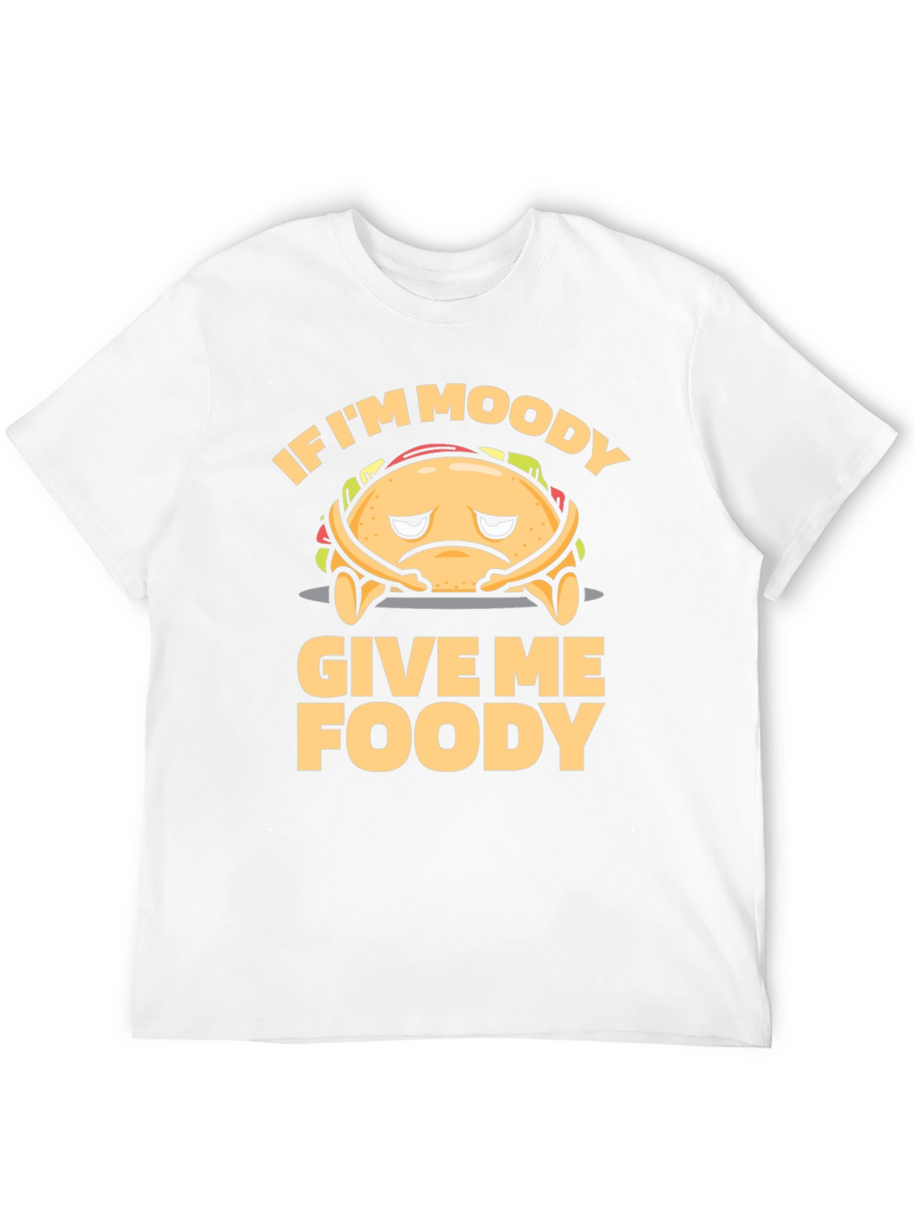 Moody Foodie Black Graphic T-Shirt