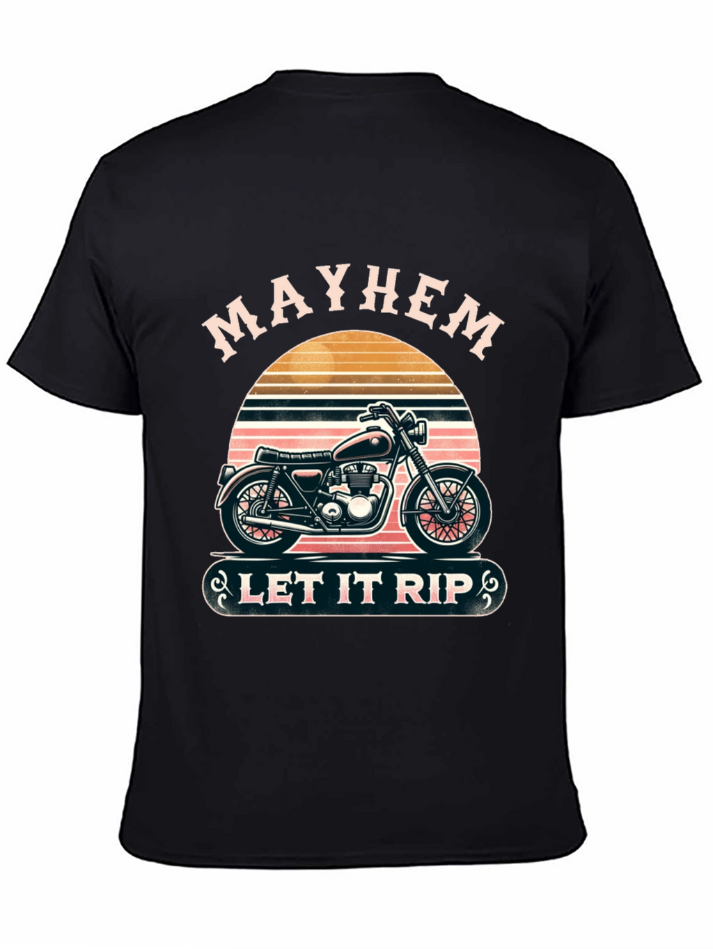 Mayhem Let It Rip Black Graphic Tee
