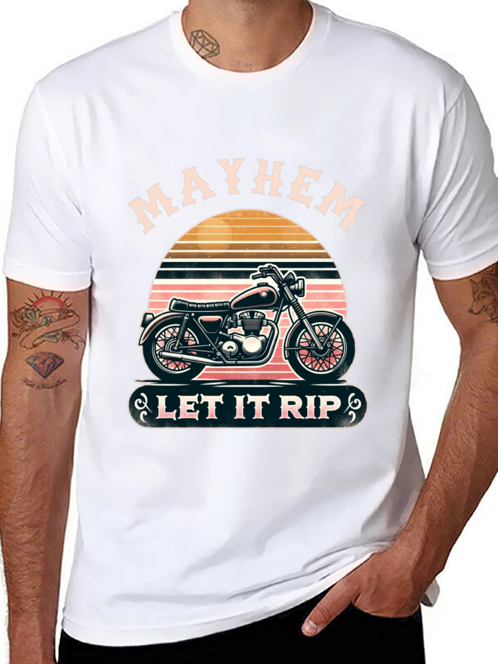 Mayhem Let It Rip Black Graphic Tee