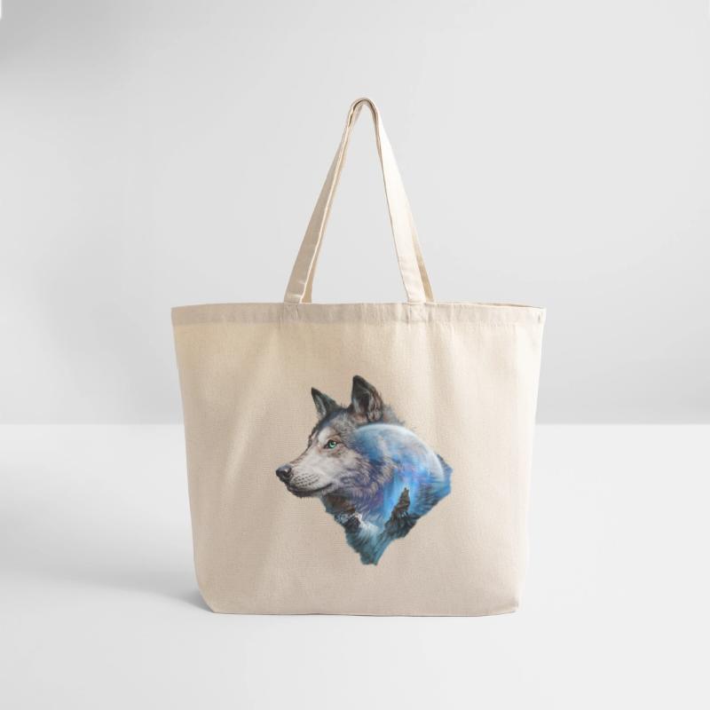 Wolf Moon Forest View Nature