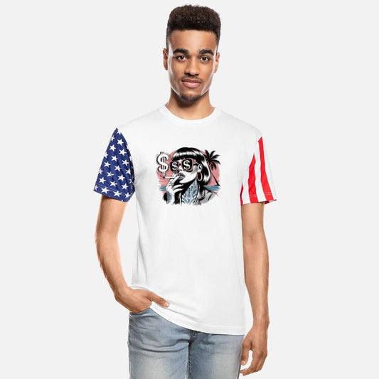 Woman smoking a cigarette