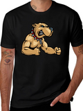 Cool Bulldog Graphic T-Shirt