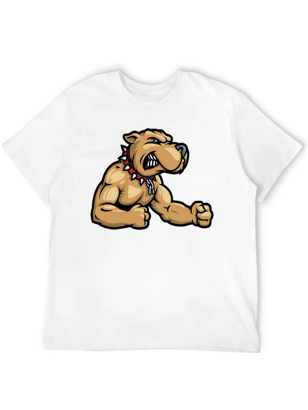 Cool Bulldog Graphic T-Shirt