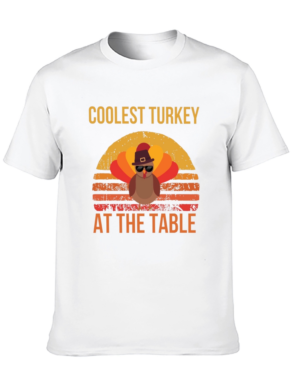 Coolest Turkey T-Shirt - Thanksgiving Apparel