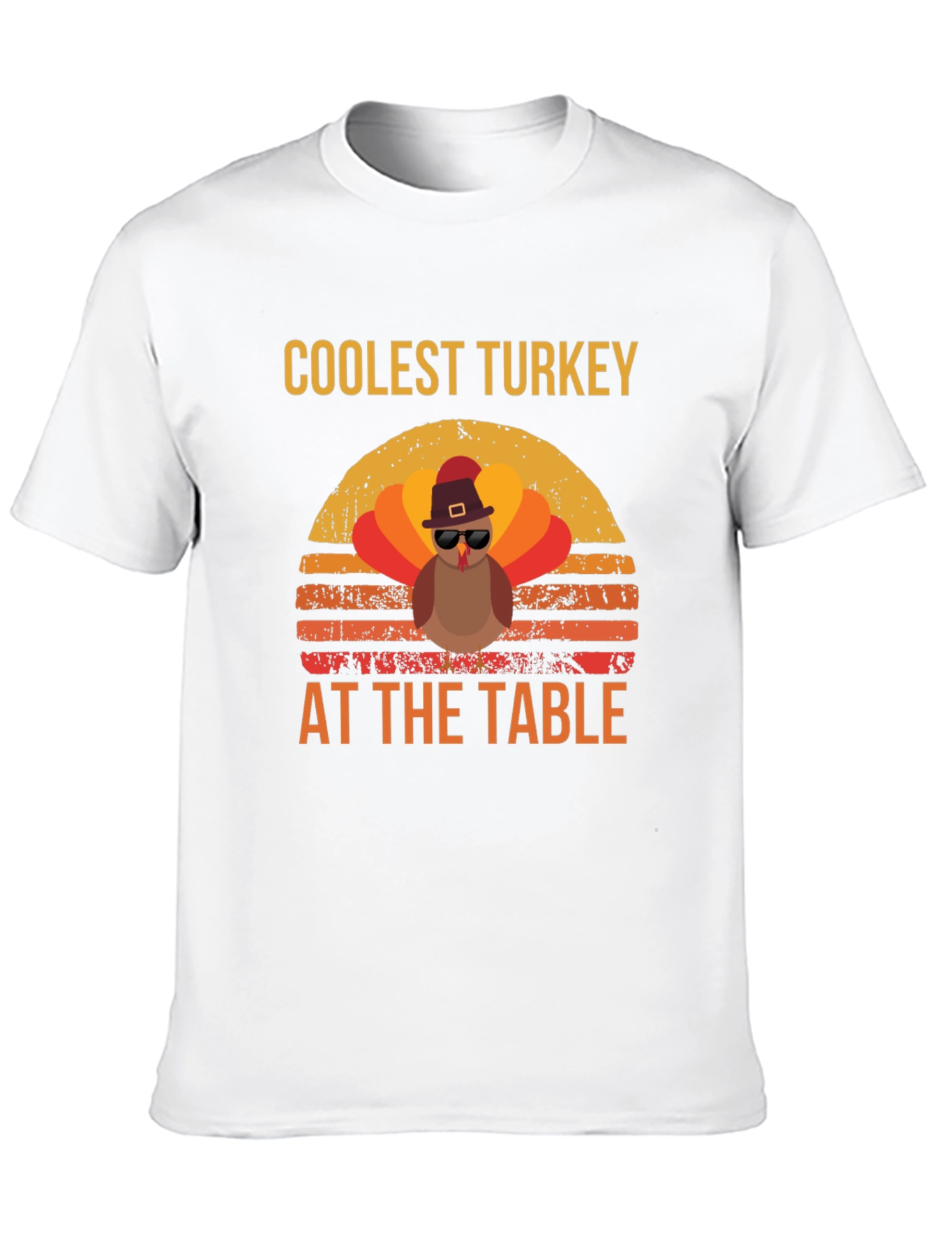 Coolest Turkey T-Shirt - Thanksgiving Apparel