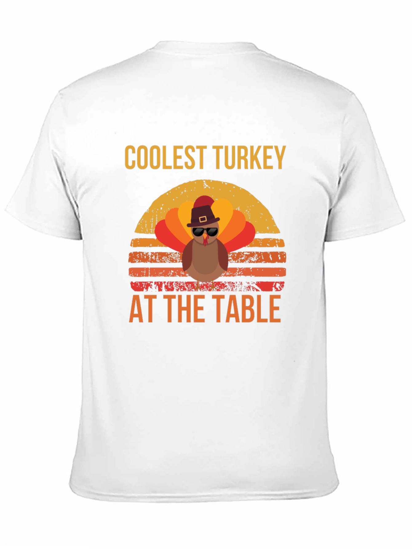 Coolest Turkey T-Shirt - Thanksgiving Apparel