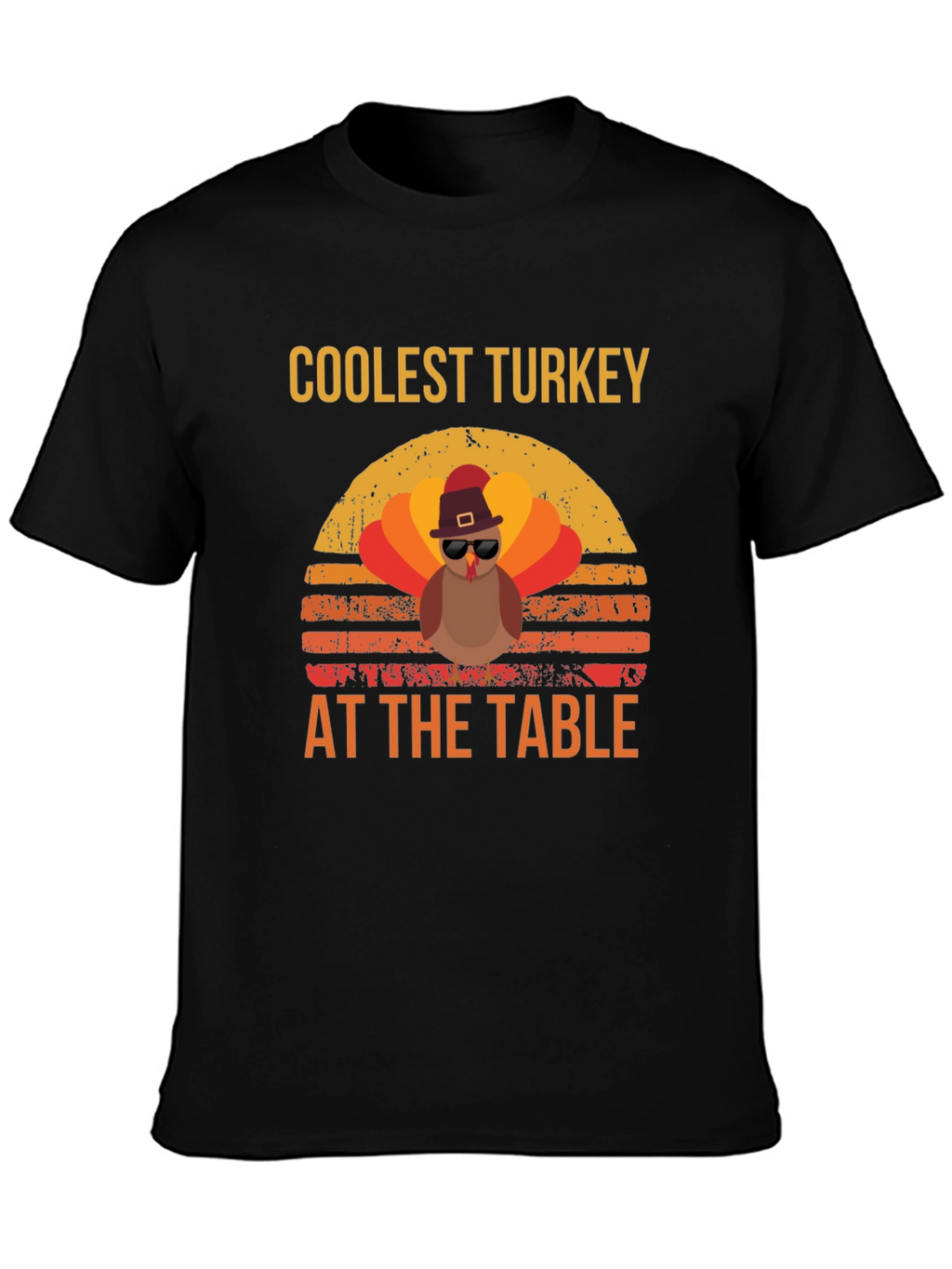 Coolest Turkey T-Shirt - Thanksgiving Apparel