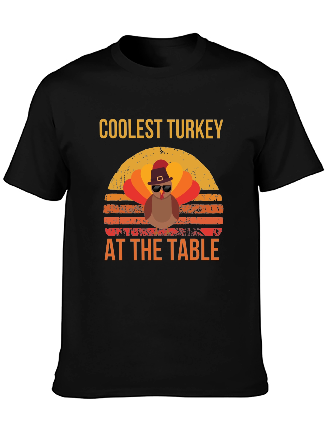 Coolest Turkey T-Shirt - Thanksgiving Apparel