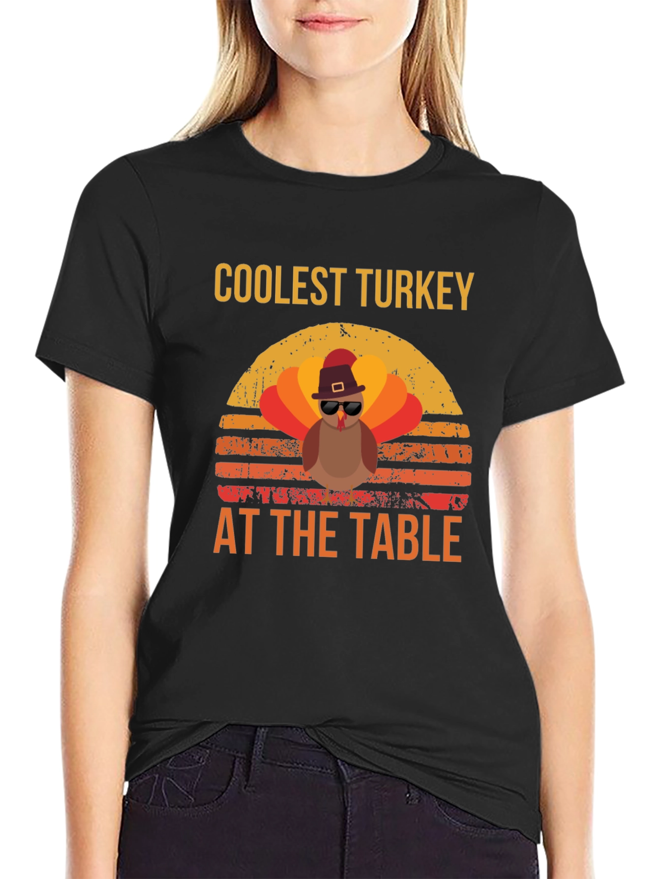 Coolest Turkey T-Shirt - Thanksgiving Apparel
