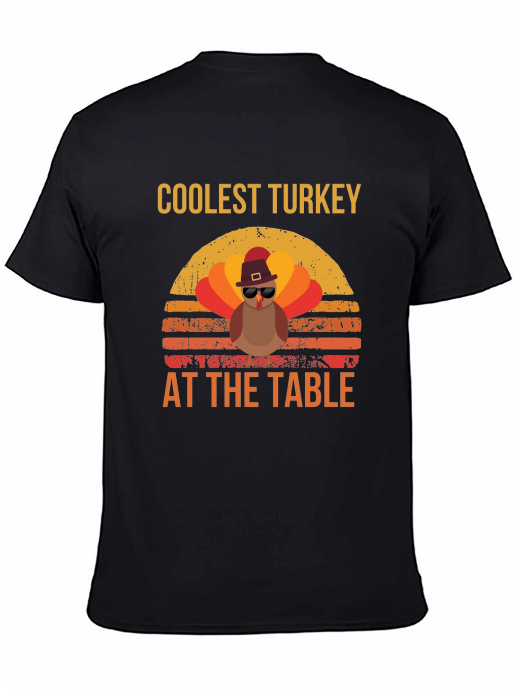 Coolest Turkey T-Shirt - Thanksgiving Apparel
