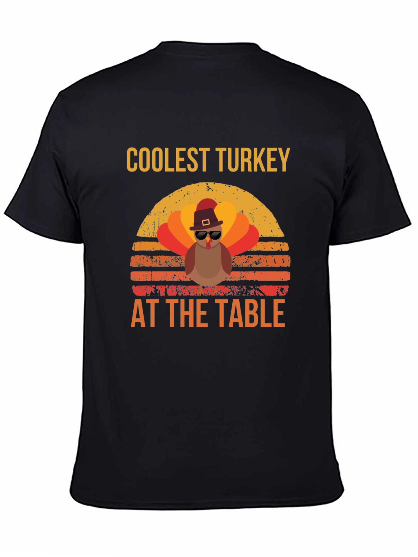 Coolest Turkey T-Shirt - Thanksgiving Apparel