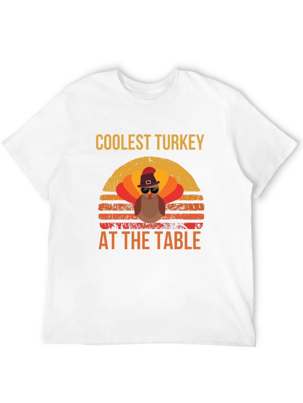 Coolest Turkey T-Shirt - Thanksgiving Apparel