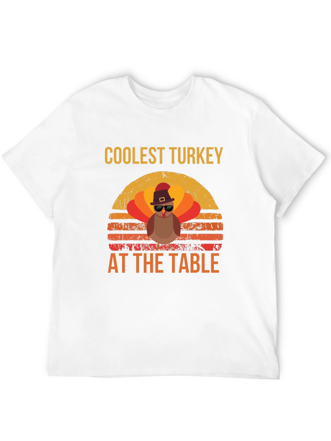 Coolest Turkey T-Shirt - Thanksgiving Apparel
