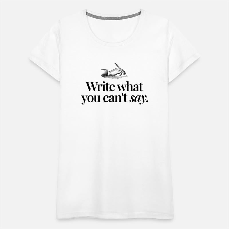 Write What You Cant Say