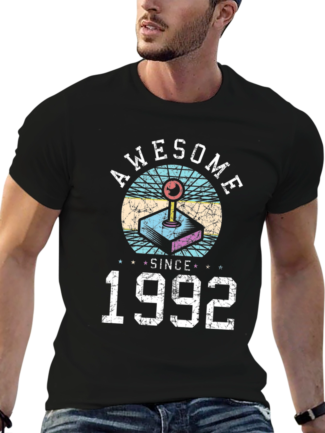 Awesome Since 1992 Retro Gaming T-Shirt