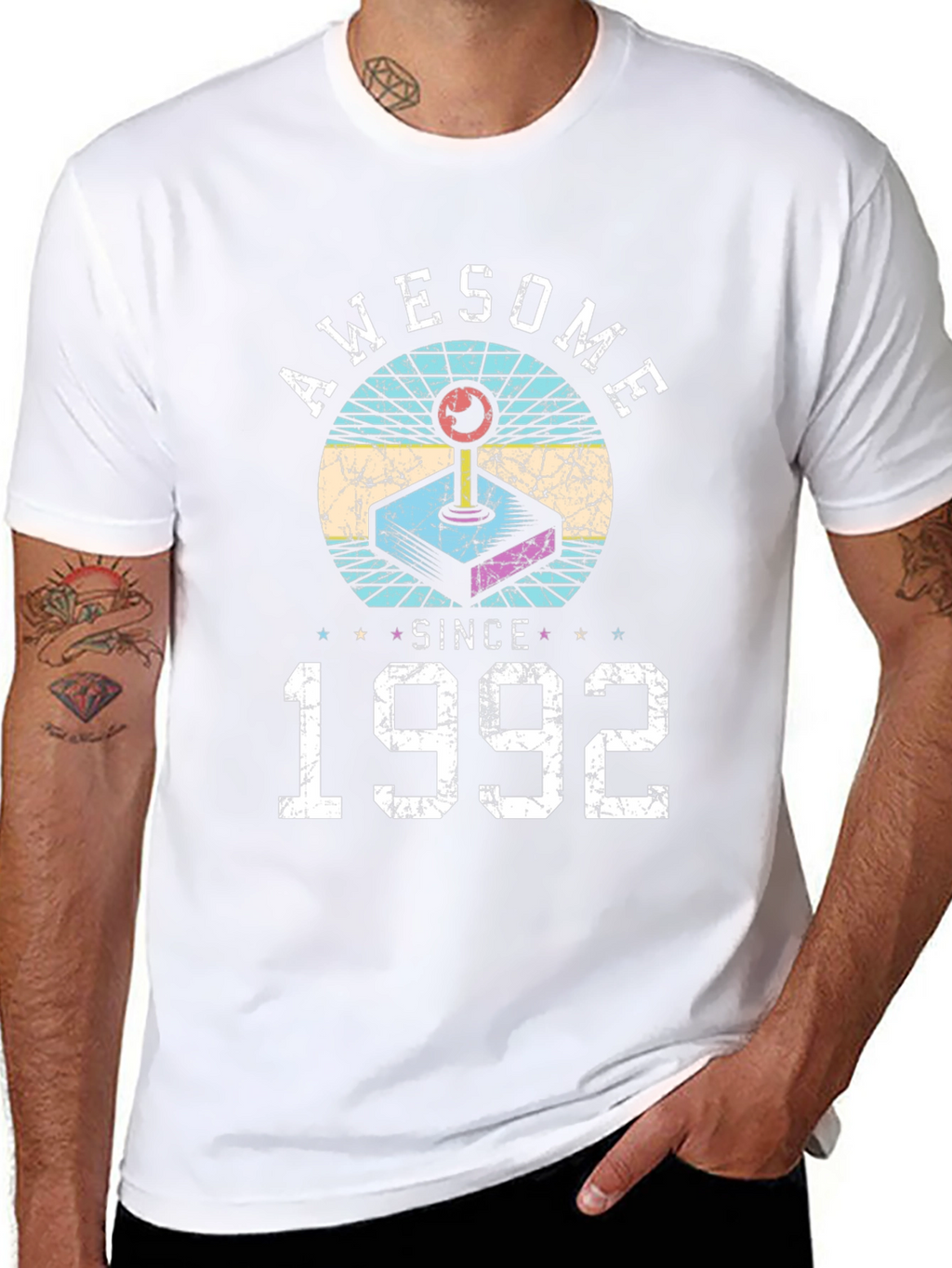 Awesome Since 1992 Retro Gaming T-Shirt