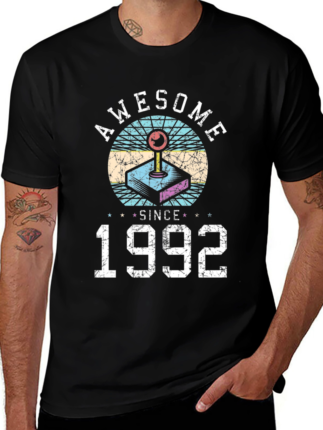 Awesome Since 1992 Retro Gaming T-Shirt