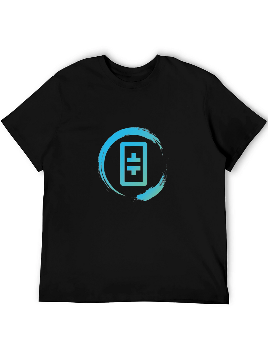 Theta Token Logo T-Shirt - Black Crypto Tee