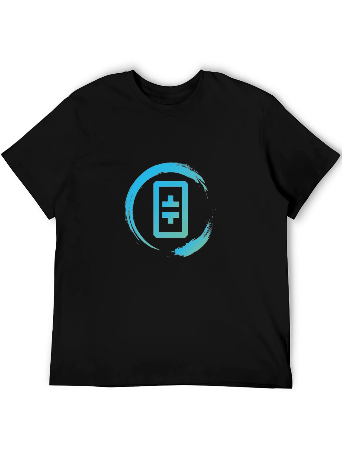 Theta Token Logo T-Shirt - Black Crypto Tee