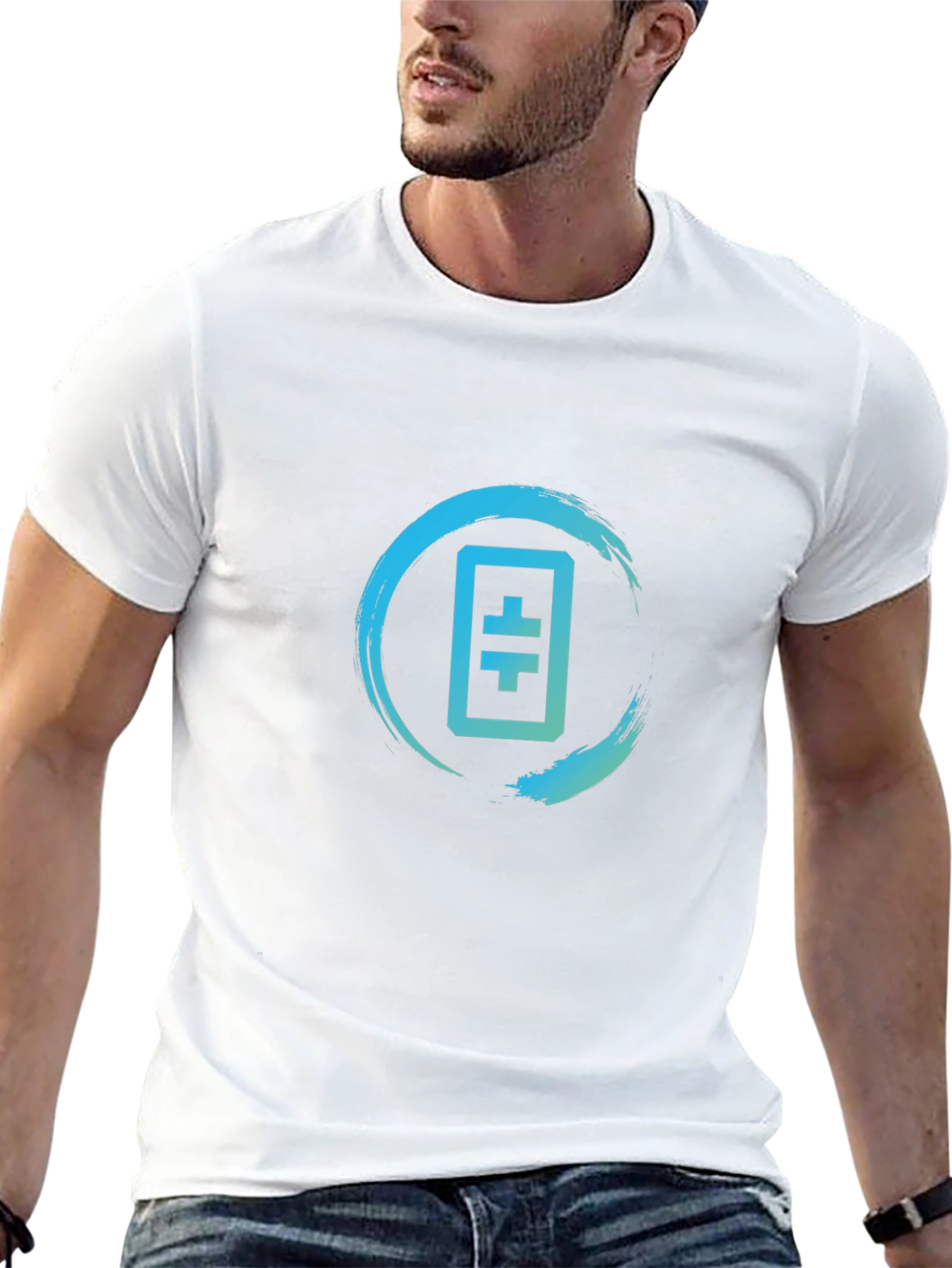 Theta Token Logo T-Shirt - Black Crypto Tee