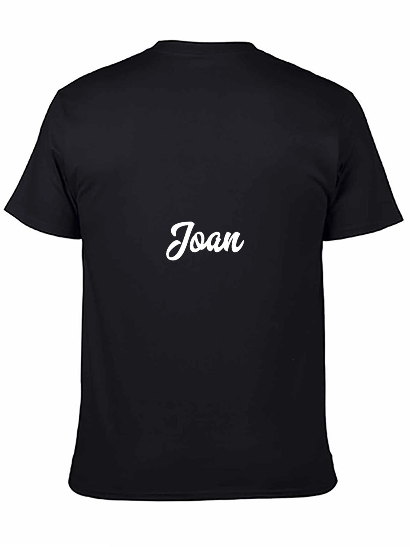 Personalized Joan Black T-Shirt