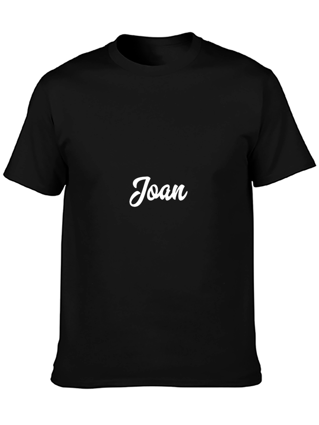 Personalized Joan Black T-Shirt