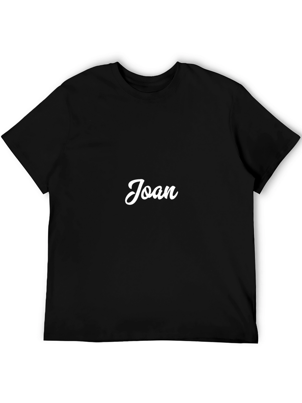 Personalized Joan Black T-Shirt