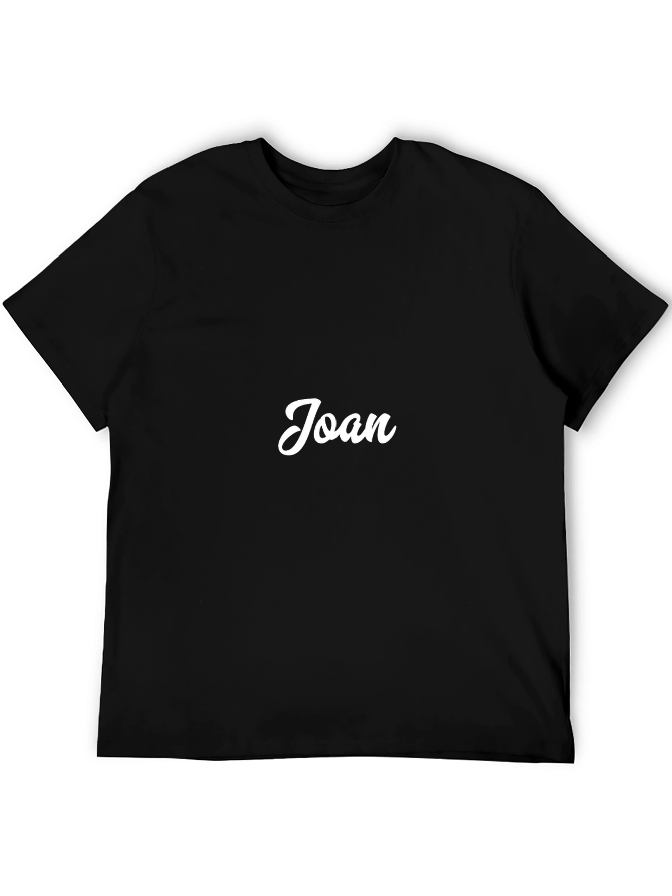 Personalized Joan Black T-Shirt