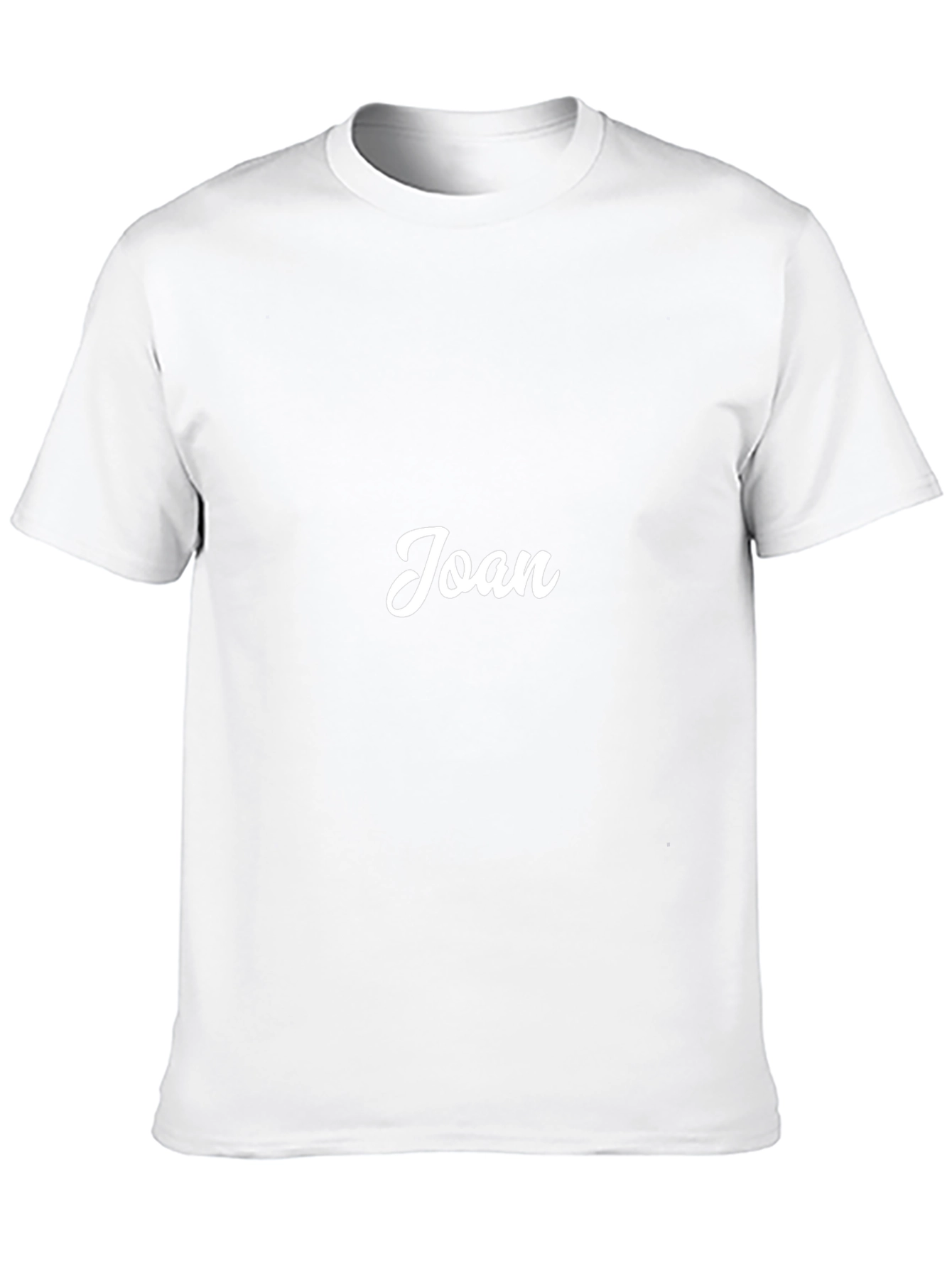 Personalized Joan Black T-Shirt
