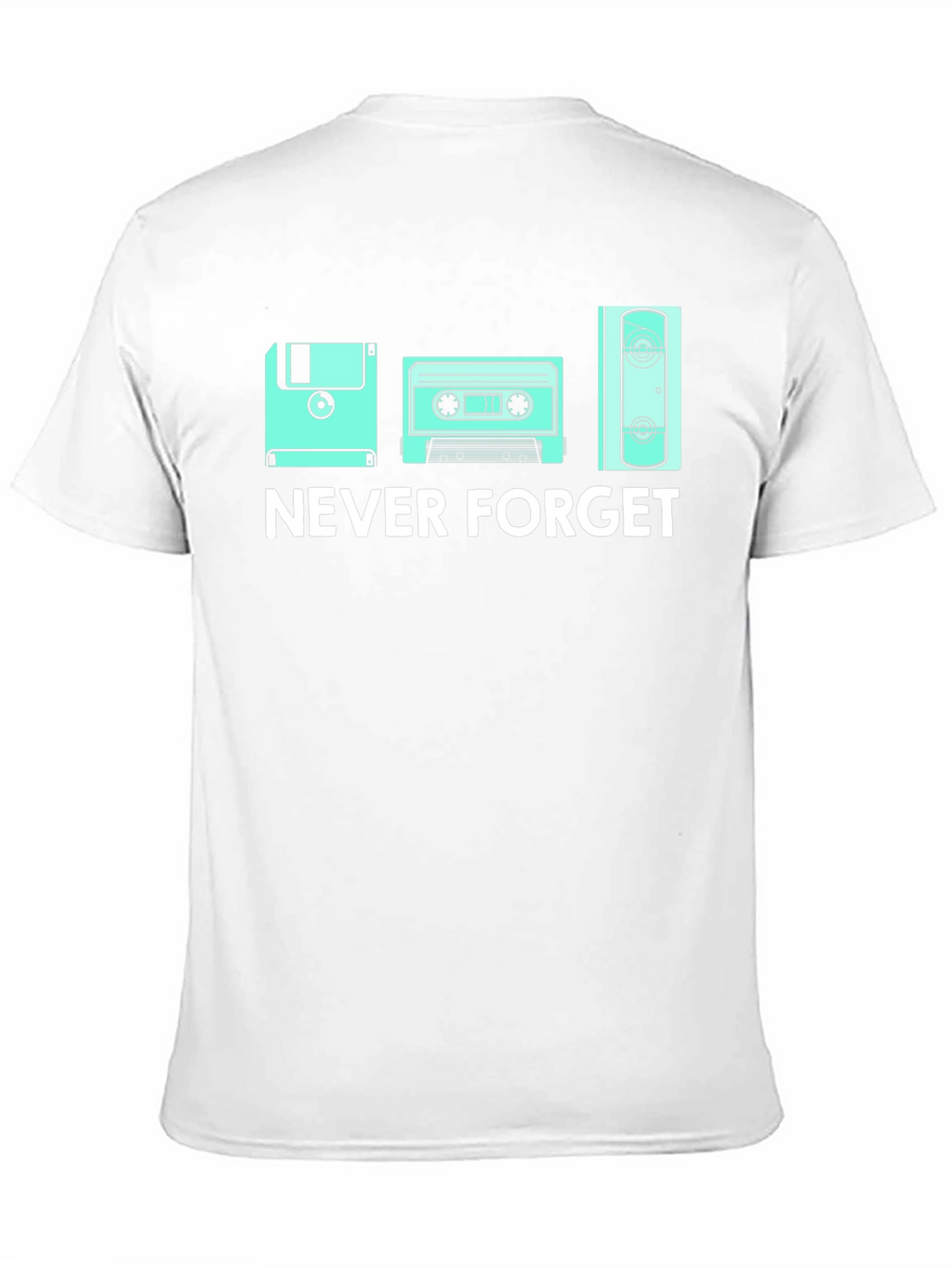 Never Forget Retro Tech T-Shirt