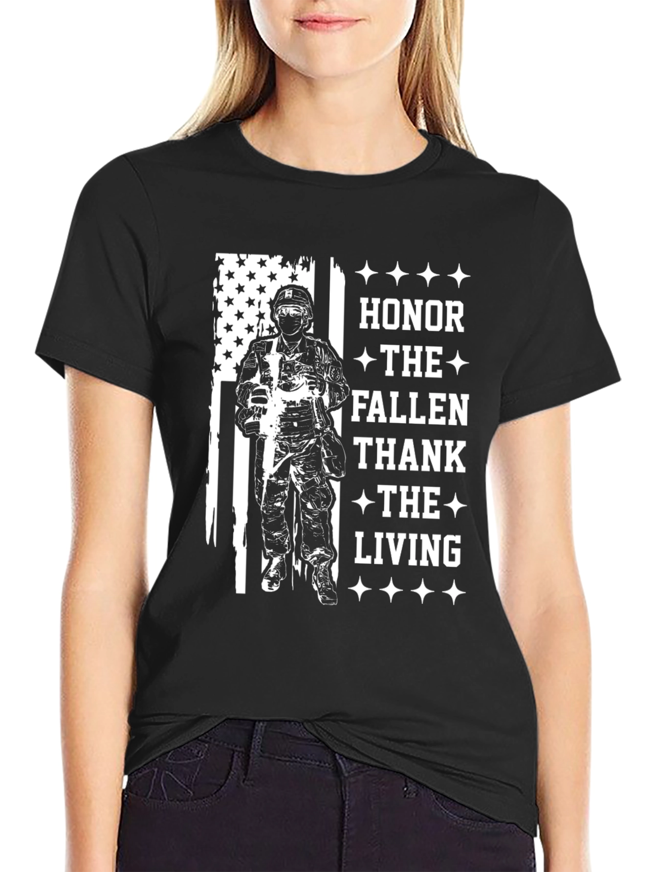 Honor Fallen Thank Living T-Shirt