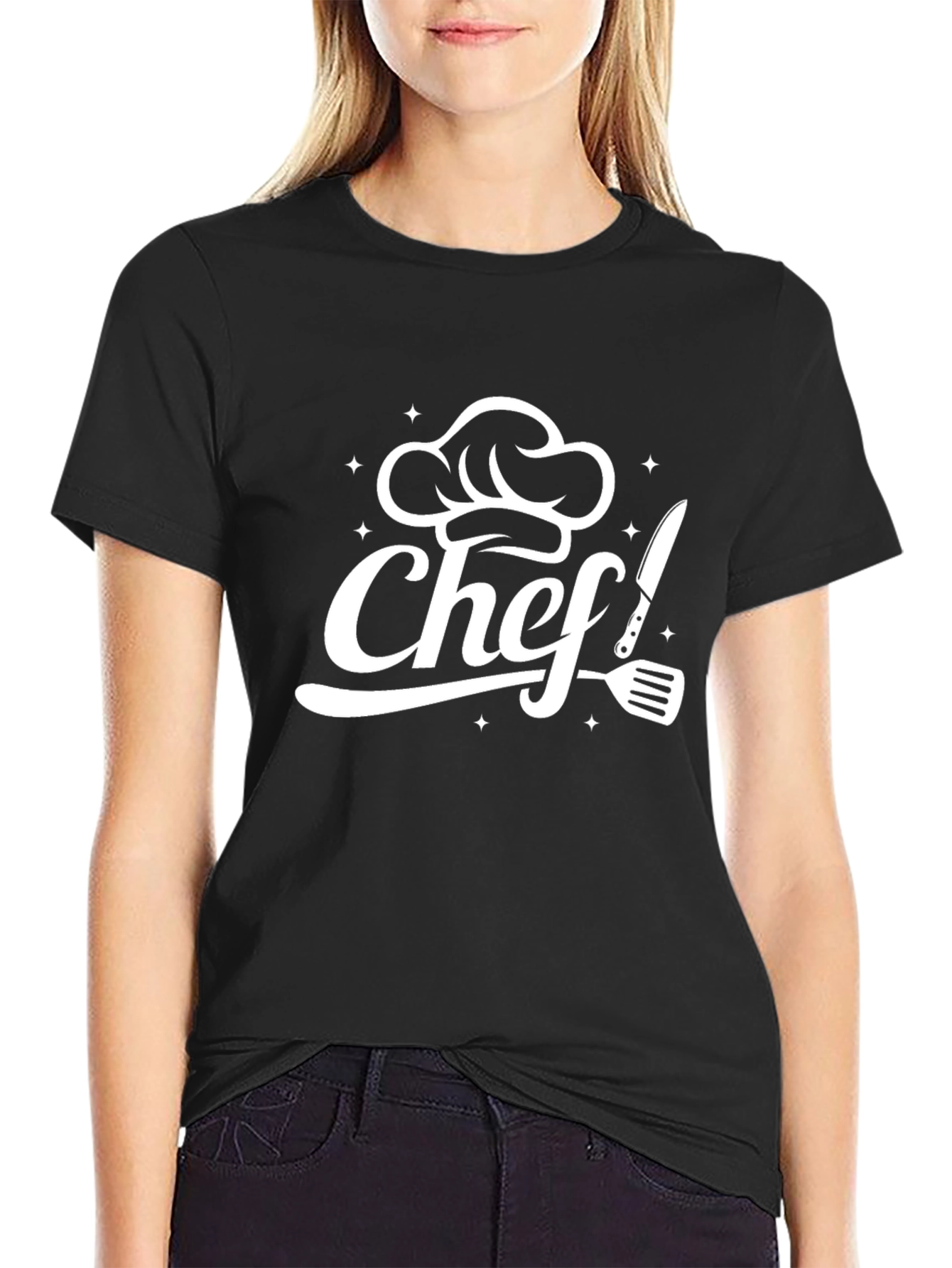 Chef T-Shirt - Black Culinary Tee