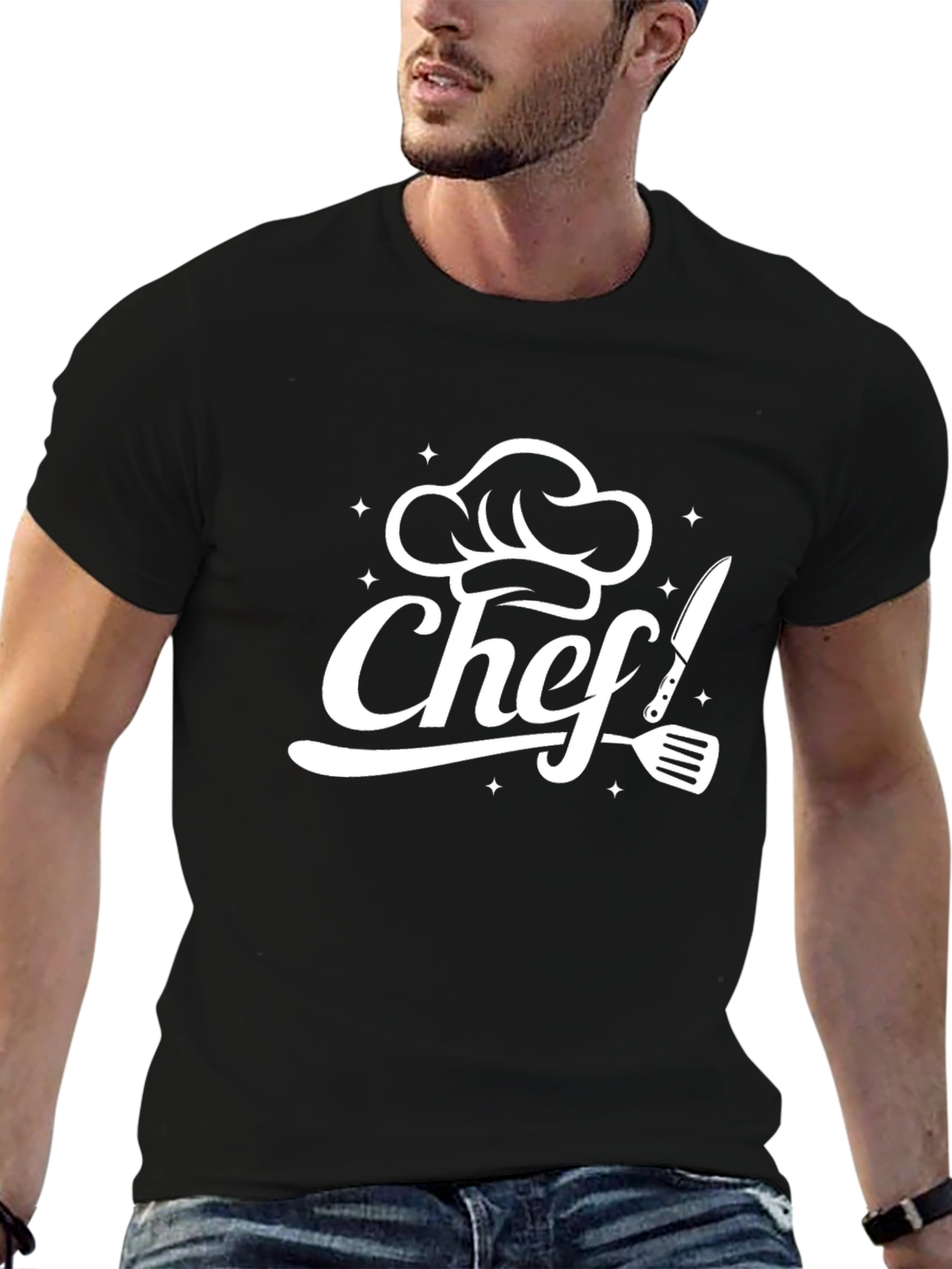 Chef T-Shirt - Black Culinary Tee
