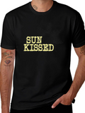 Sun Kissed Graphic Black Tee