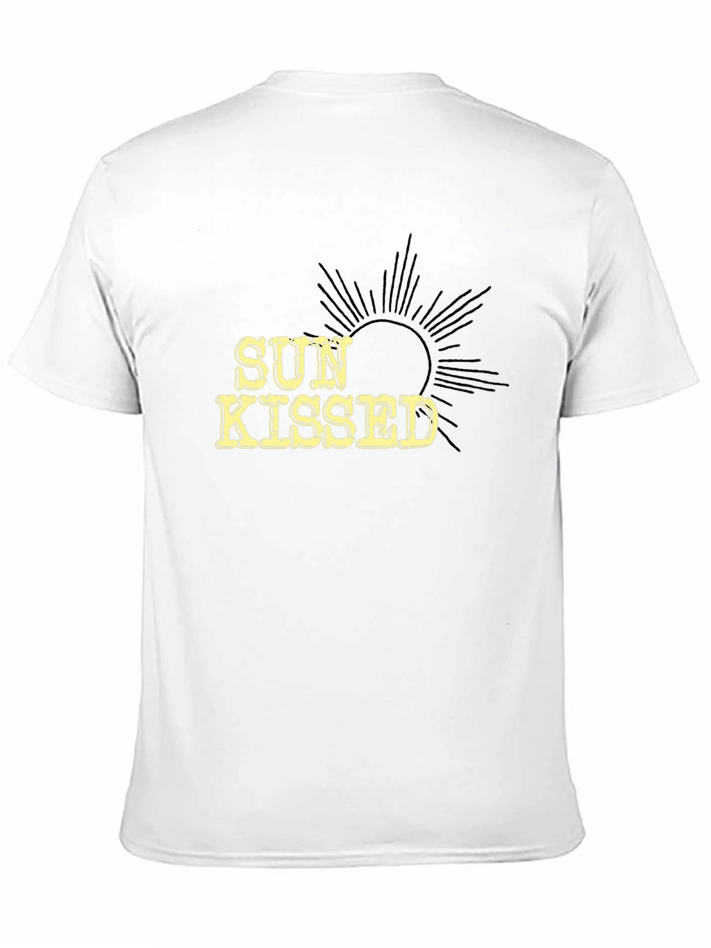 Sun Kissed Graphic Black Tee