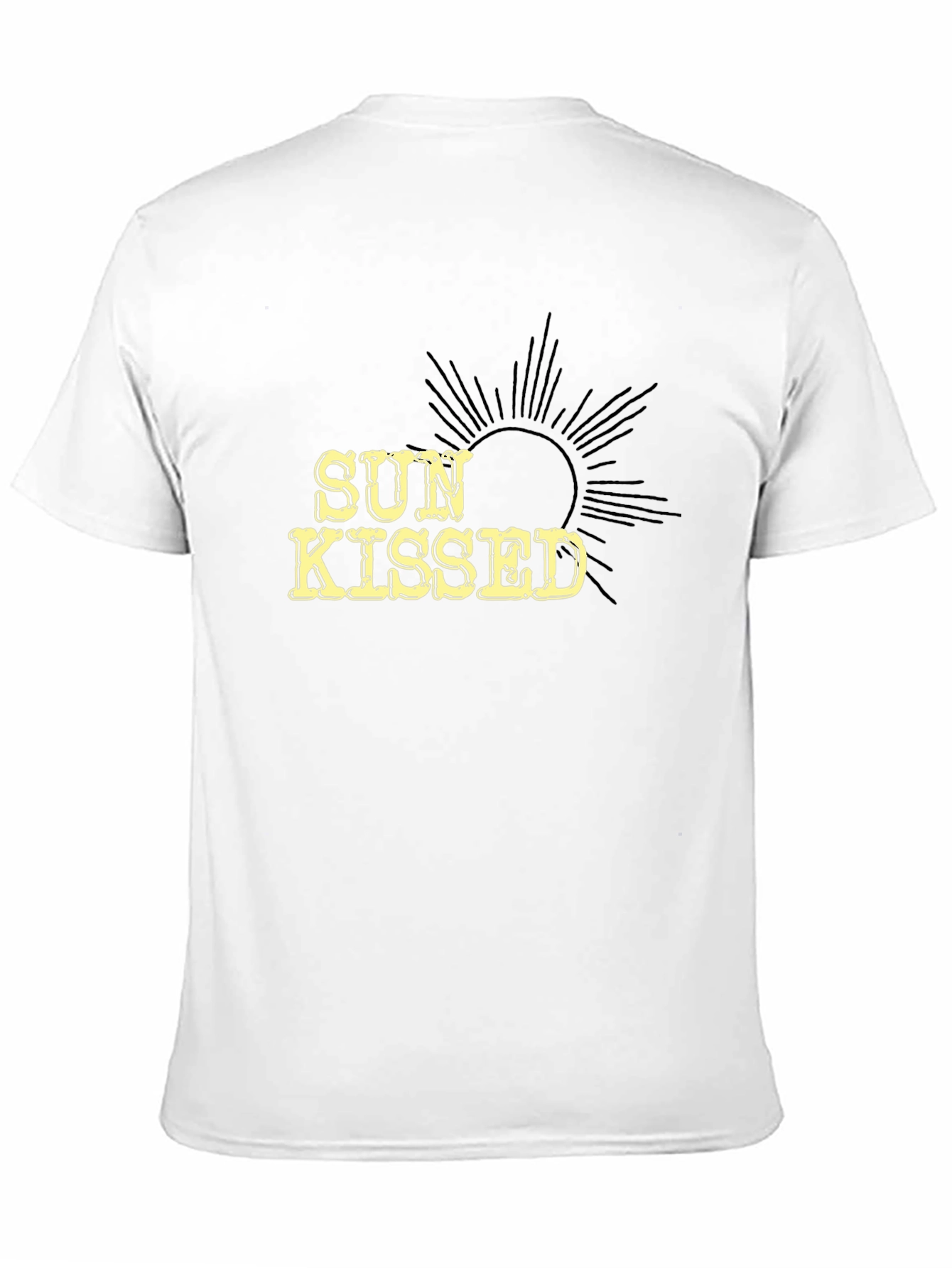 Sun Kissed Graphic Black Tee