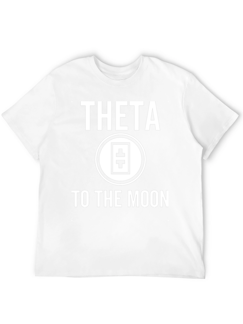 Theta To The Moon Black T-Shirt