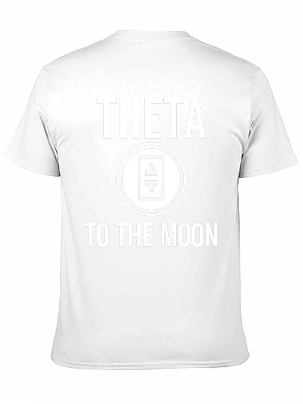 Theta To The Moon Black T-Shirt