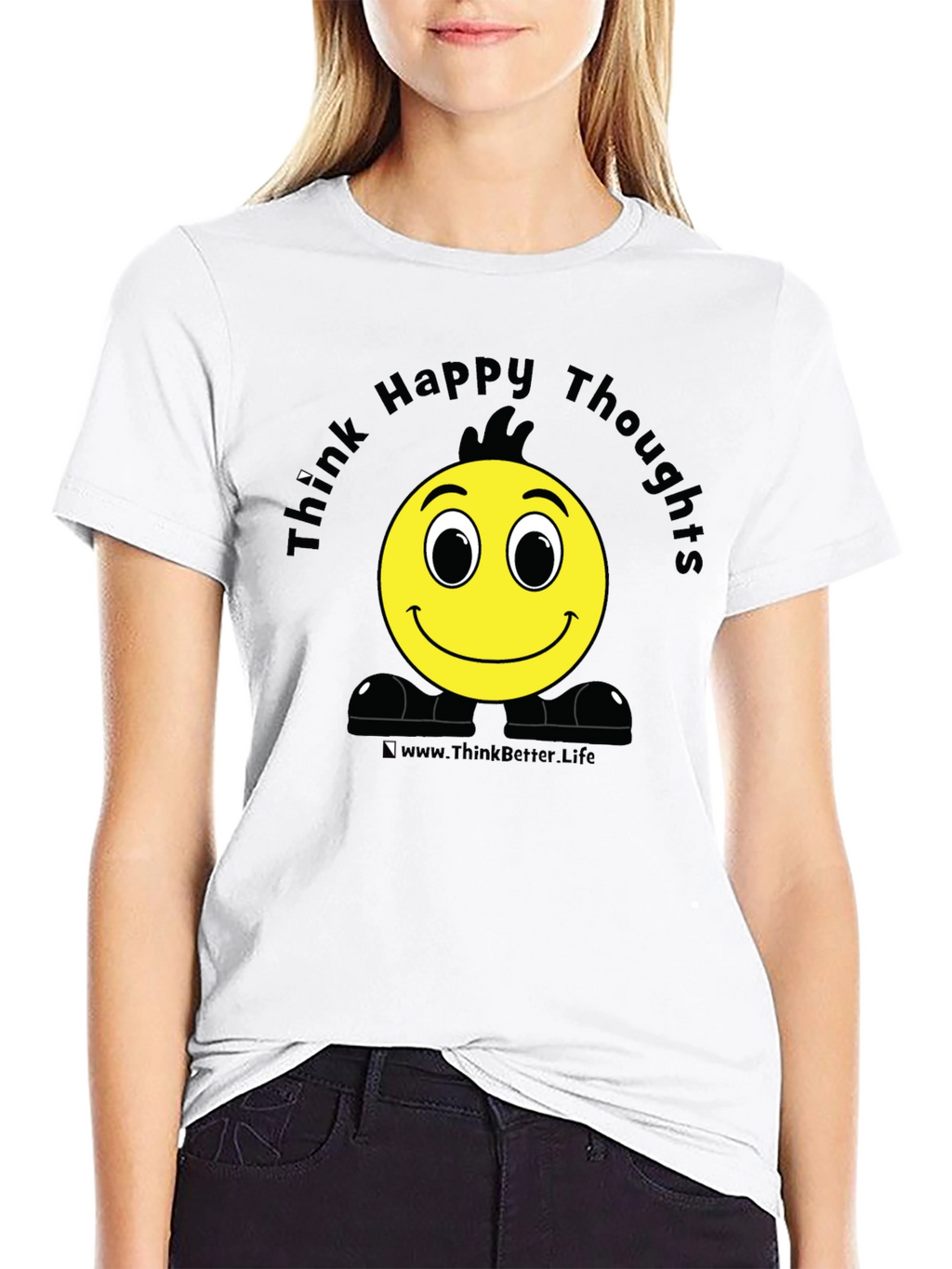 Think Happy Thoughts Graphic T-Shirt