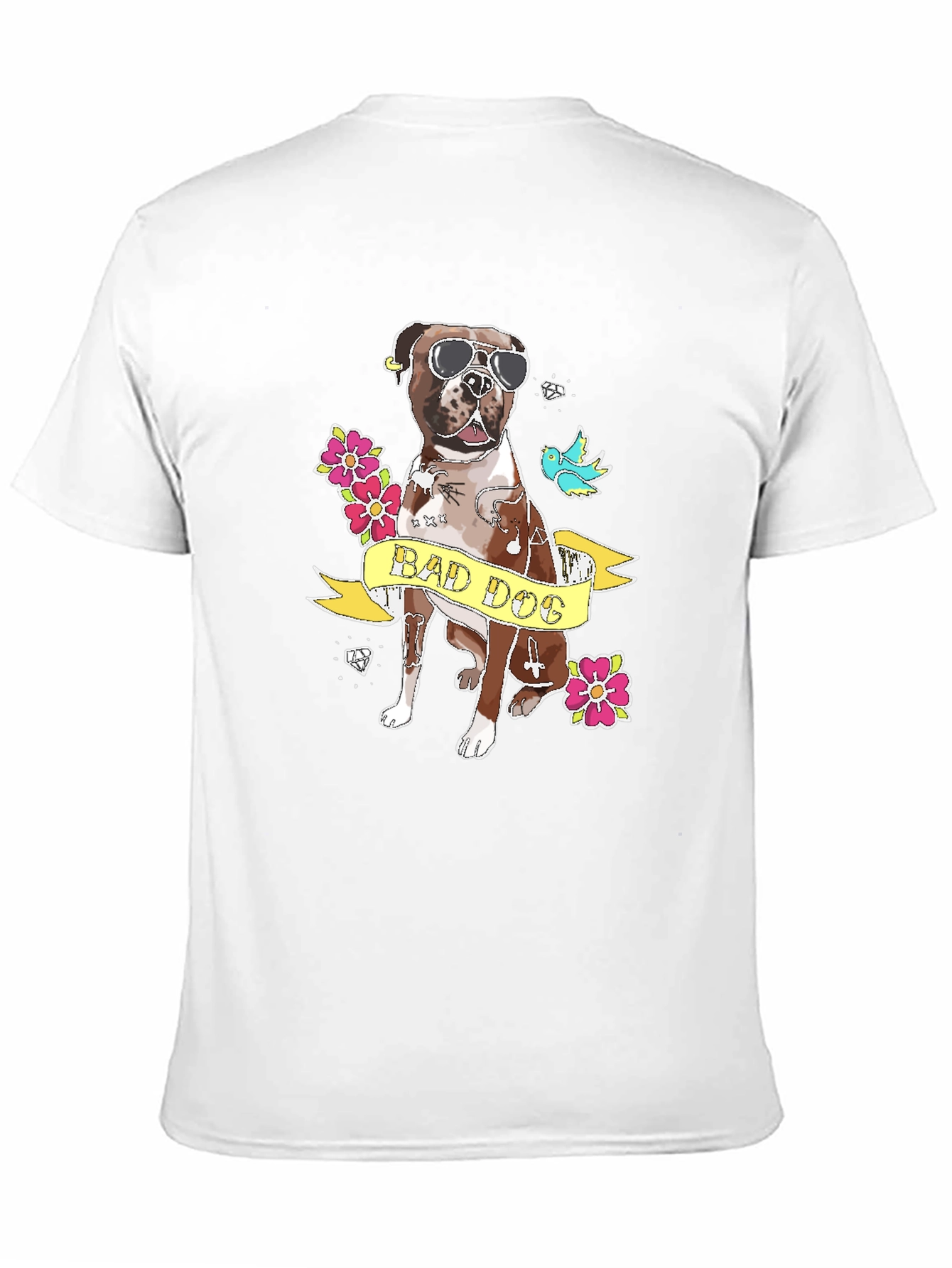 Bad Dog Graphic T-Shirt - Black