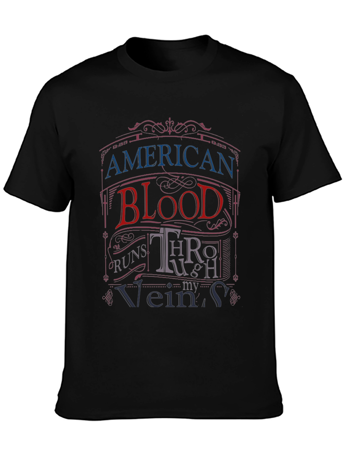 American Blood Runs Through My Veins T-Shirt