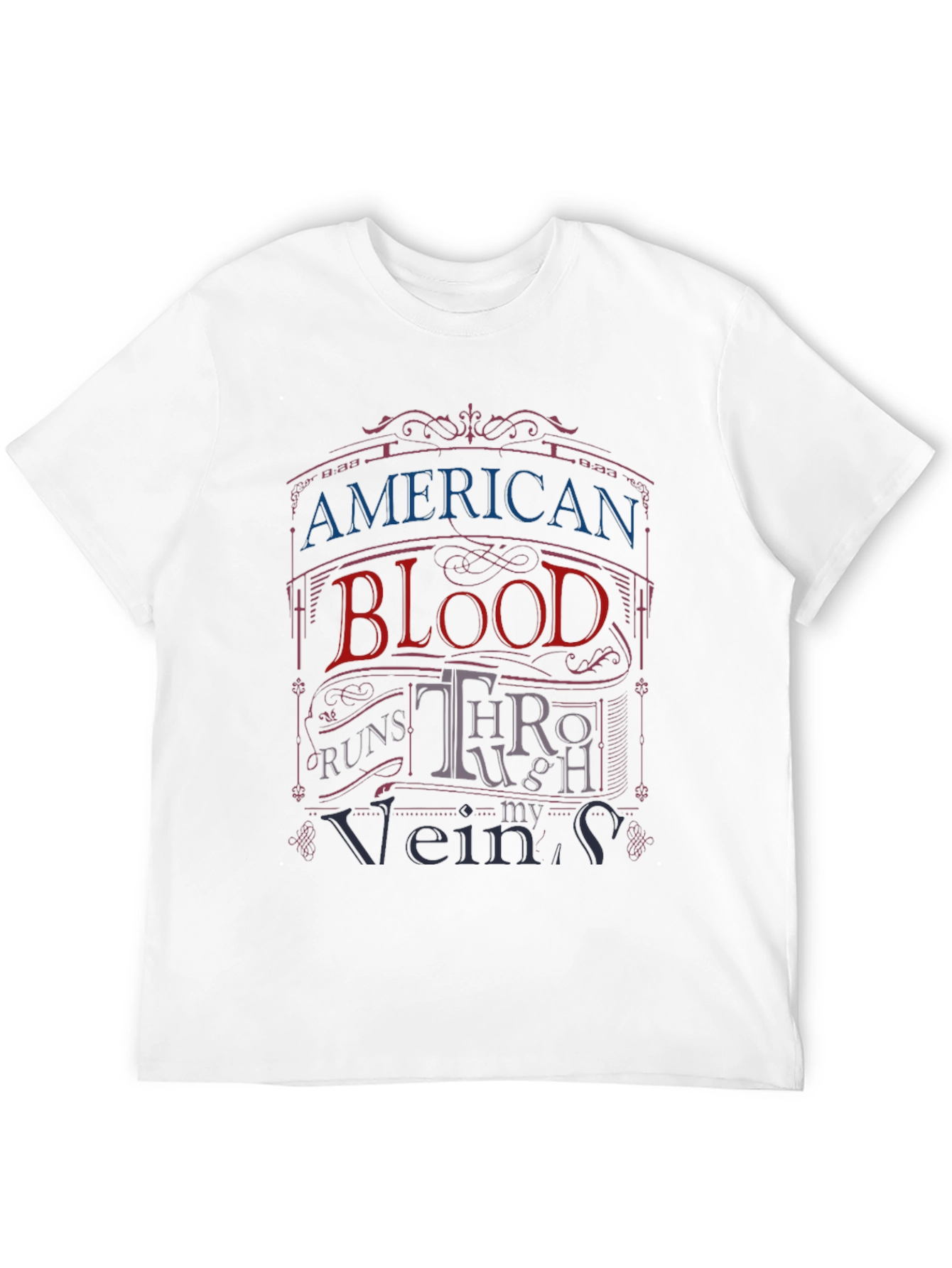 American Blood Runs Through My Veins T-Shirt
