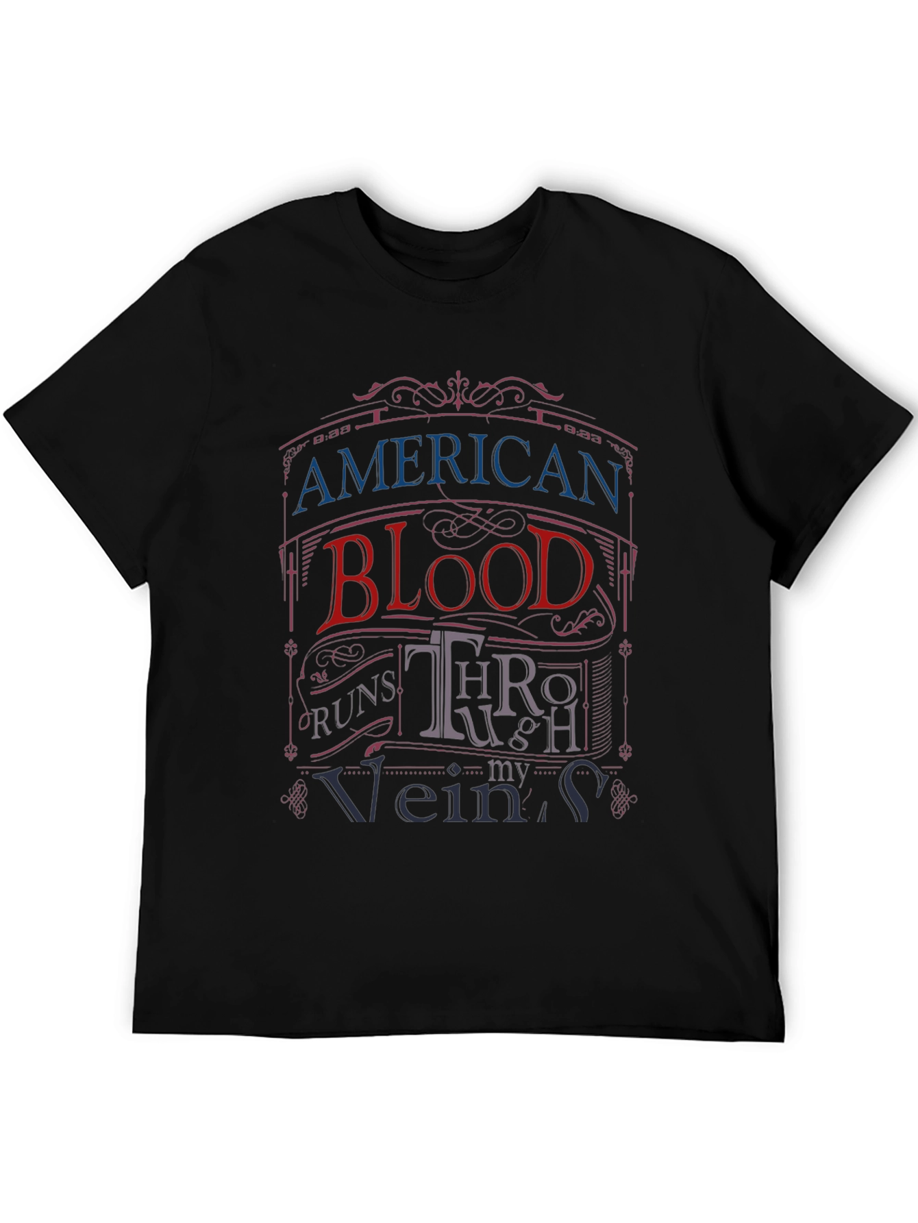 American Blood Runs Through My Veins T-Shirt