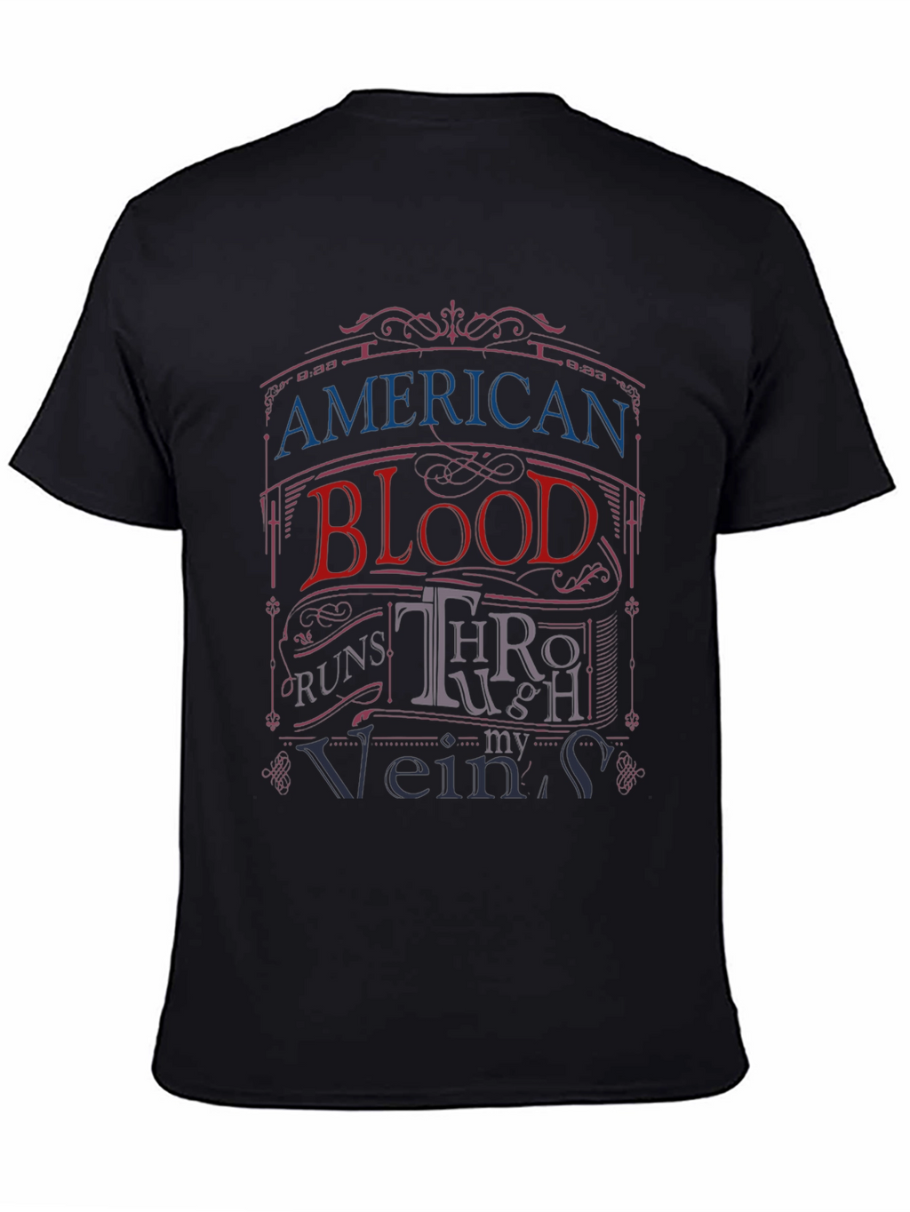 American Blood Runs Through My Veins T-Shirt