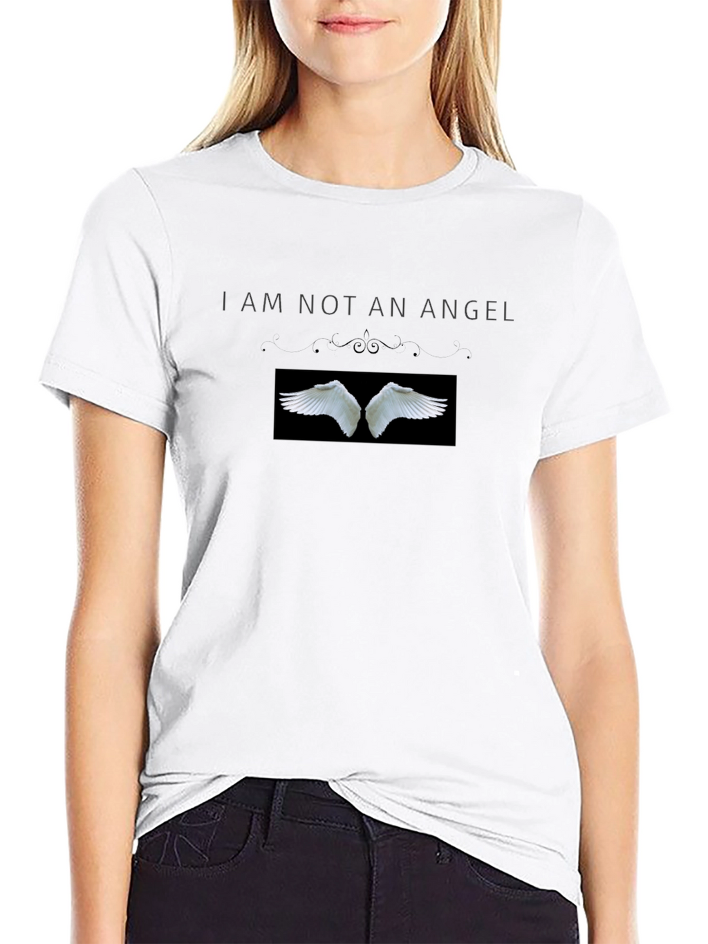 I Am Not An Angel Graphic Tee