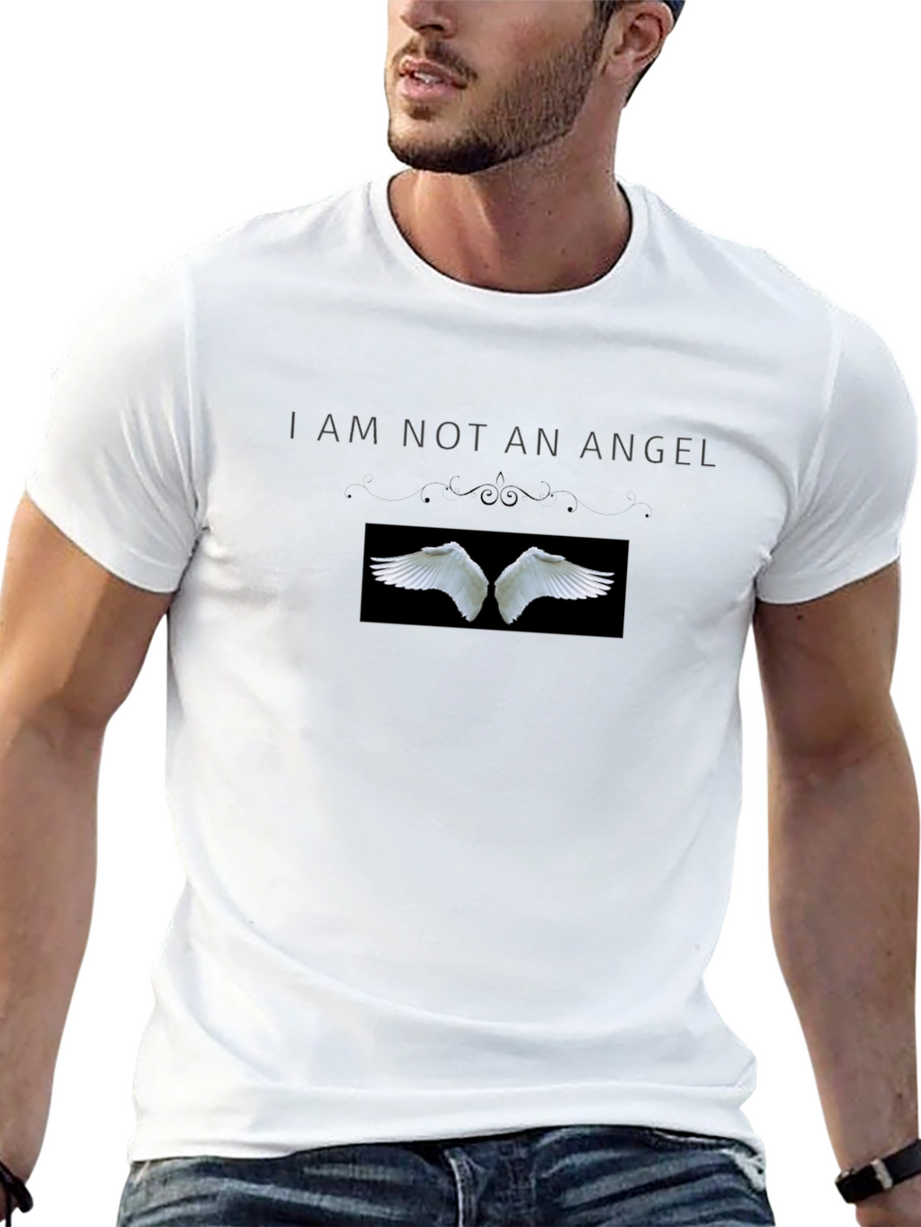 I Am Not An Angel Graphic Tee