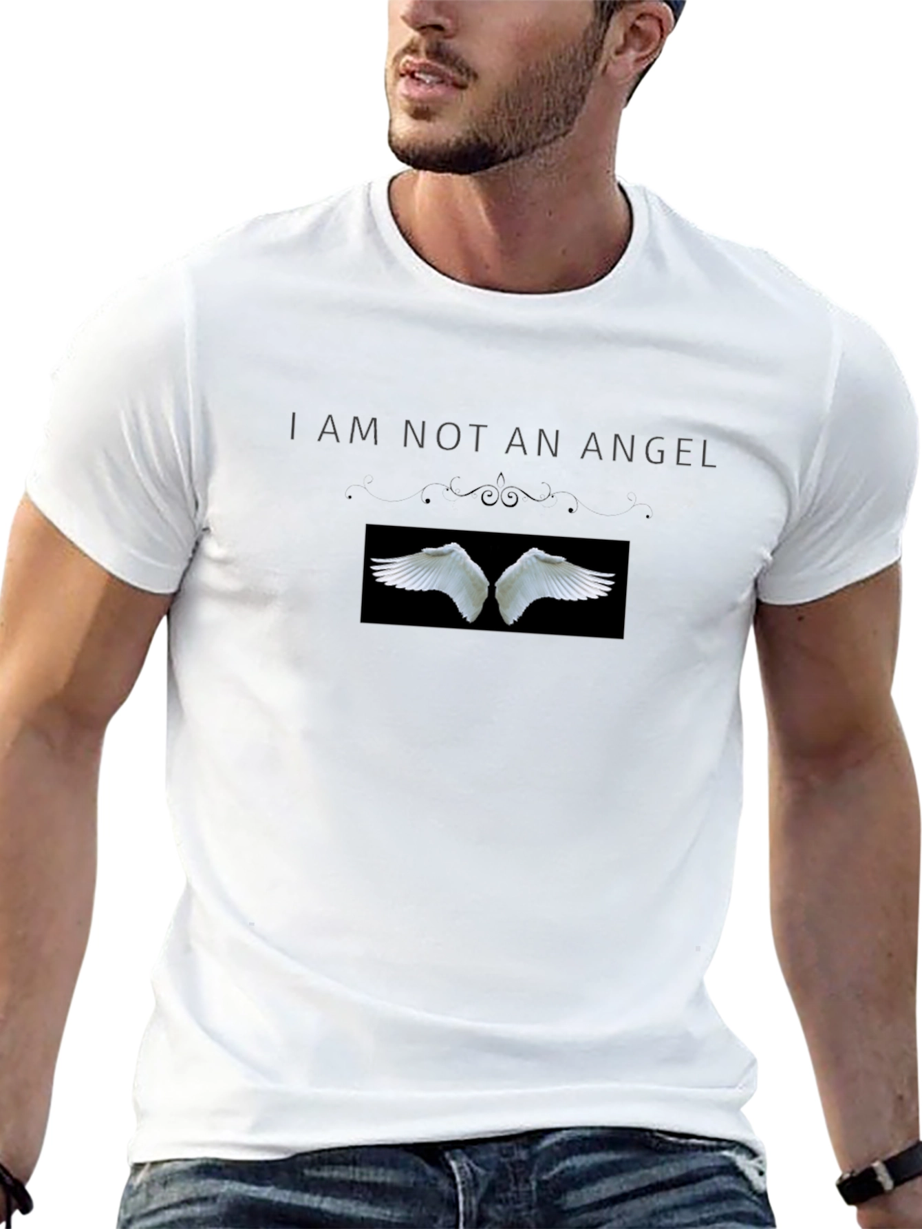 I Am Not An Angel Graphic Tee