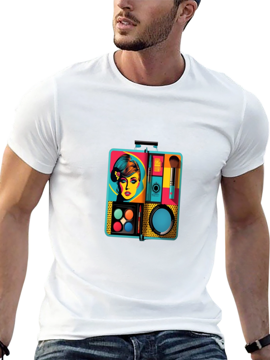 Makeup Kit Graphic T-Shirt