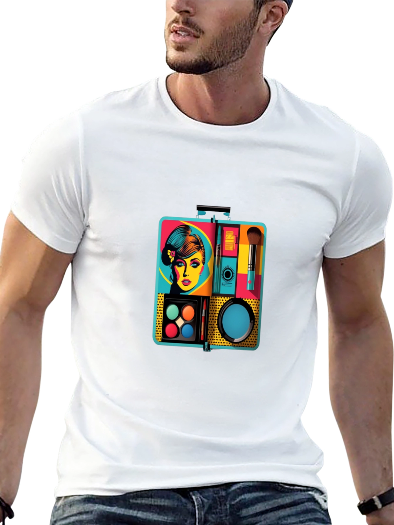 Makeup Kit Graphic T-Shirt