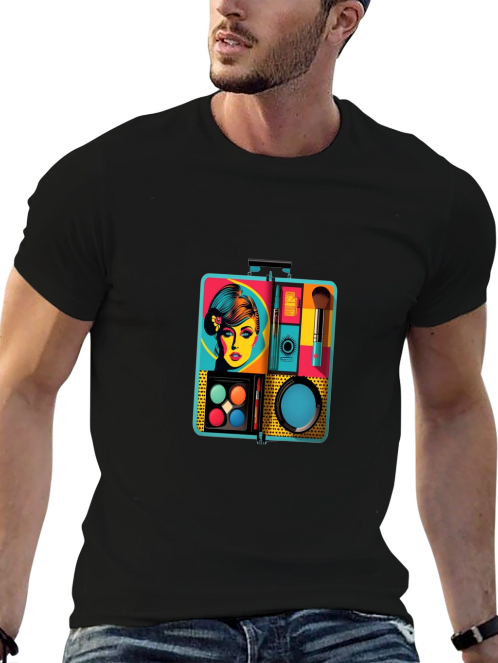 Makeup Kit Graphic T-Shirt